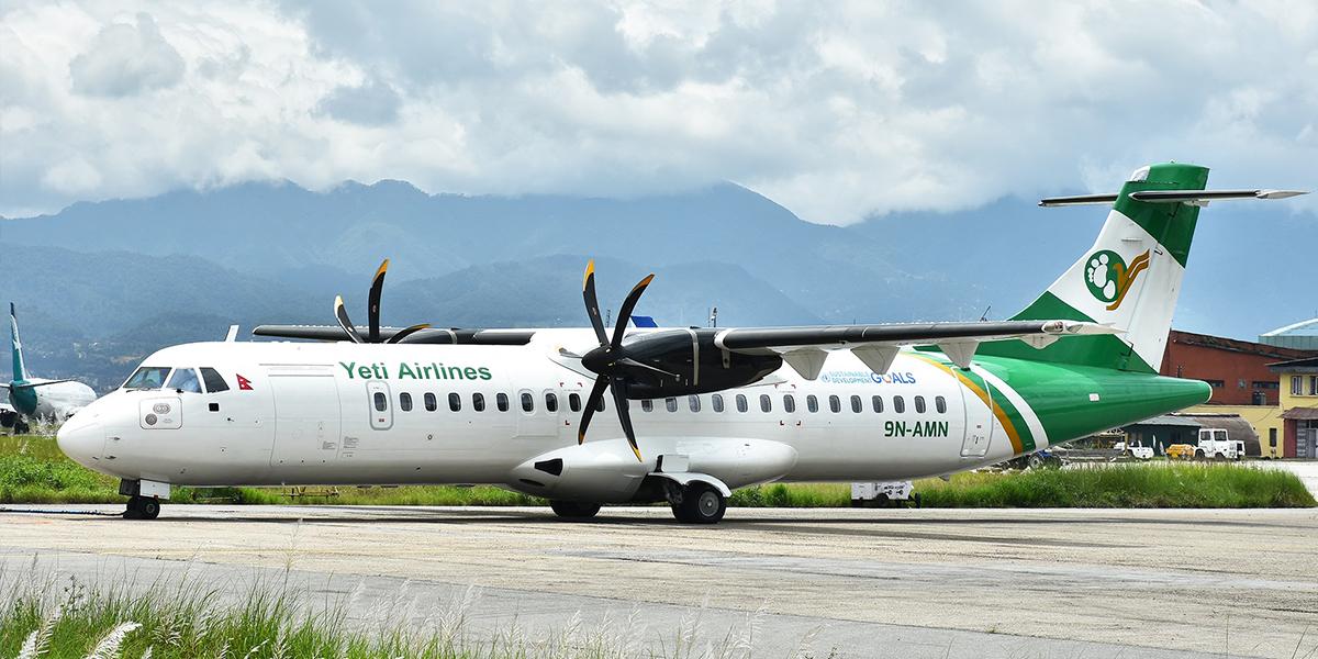 Mountain Flight in Nepal